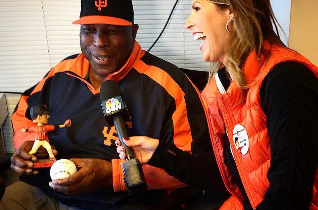 Amy G remembers Giants legend Willie McCovey as a treasure of a person