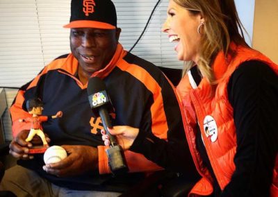 Hall-of-Famer Willie McCovey with AmyG