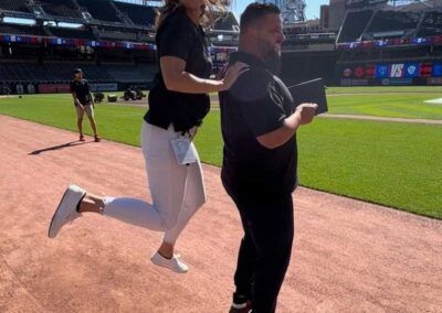 Amy and Yonder Alonso